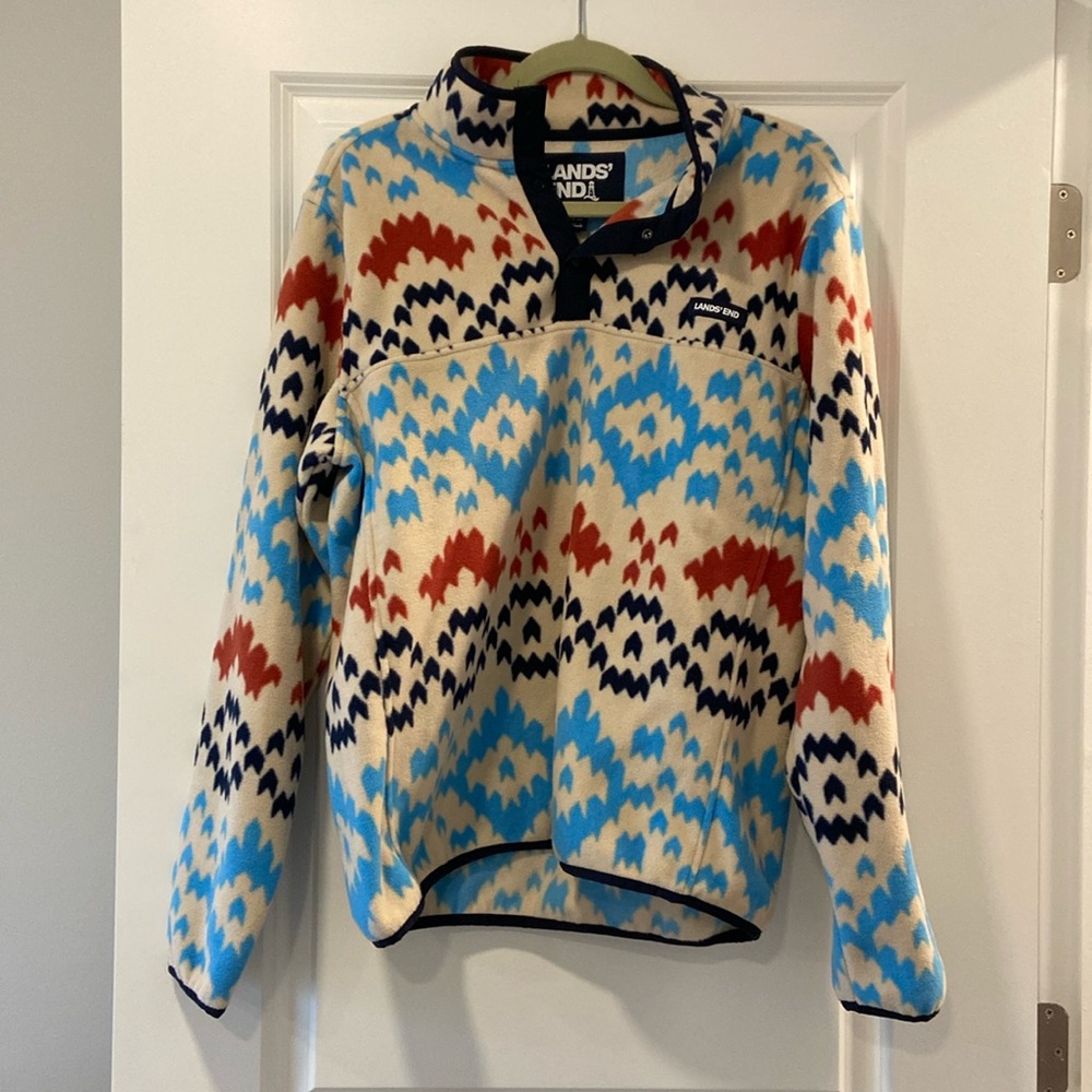 NWOT Men’s lands end fleece